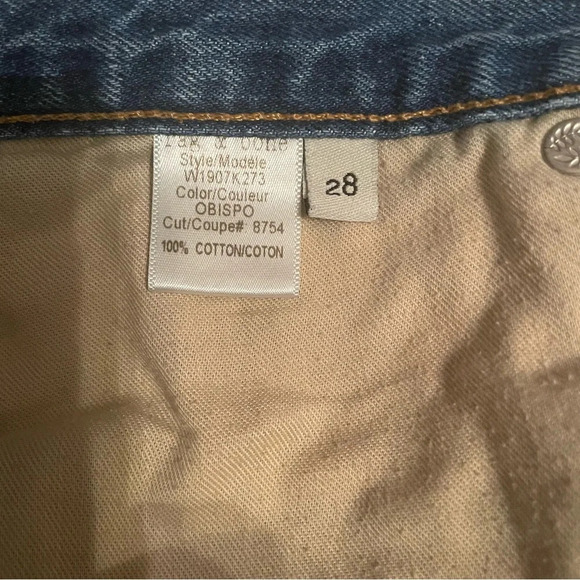 rag & bone Cut-off Denim Shorts-Medium Wash size 28 - Picture 4 of 6